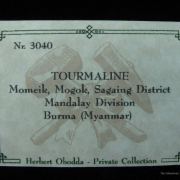 Tourmaline on Schorl