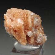 GMELINITE pseudomorph after CHABAZITE, ANALCIME