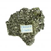 Chalcopyrite on Pyrite