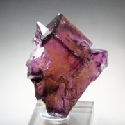 FLUORITE with PHANTOMS, CHALCOPYRITE