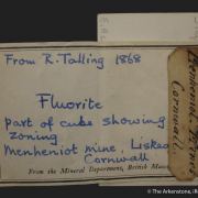 Fluorite (fluorescent) circa 1868