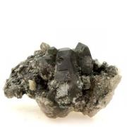 Smoked Quartz, Chlorite.