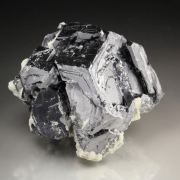 skeletal GALENA, CALCITE