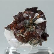 Helvine-Genthelvite with Quartz and Calcite