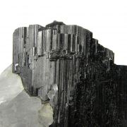 Hubnerite with Fluorite (rare locality specimen) Locality: Himalaya Mine, Mt Illimani, Murillo Province, La Paz Department, Bolivia