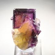 FLUORITE with PHANTOMS, CHALCOPYRITE