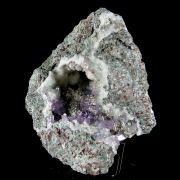 Amethyst Quartz with Calcite and Dolomite