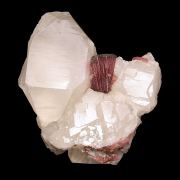 Rubellite Tourmaline on Quartz