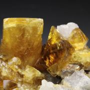 gem BARYTE bi-terminated, QUARTZ