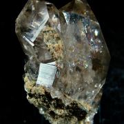 Hematite with Rutile on Quartz var. Smoky Quartz