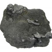 Andorite with Zinkenite on matrix