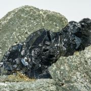 Pyrite after Pyrrhotite, Sphalerite