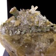 Pyrite, Siderite, Quartz.