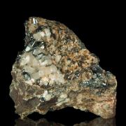 Hematite, Calcite, Andradite Garnet