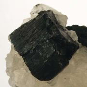 Babingtonite on Calcite