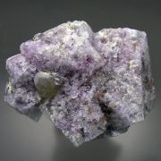 Octahedral Fluorite with Quartz and Mica