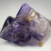 FLUORITE with PHANTOMS, QUARTZ - floater
