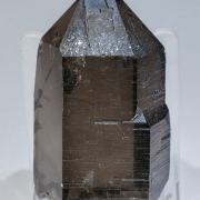 Quartz (variety smoky) with Hematite inclusions