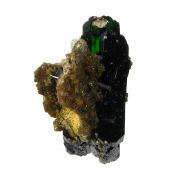Vivianite with Childrenite and Paravauxite