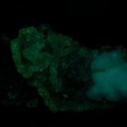 OPAL HYALITE and ARAGONITE - Kopasz Hill, Tarcal, Zemplen Mounts , Hungary (fluorescent)