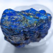 Chalcostibite with Azurite and Malachite