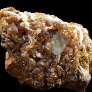 Wulfenite + Fluorite.