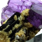 Fluorite + Ilvaite + Scheelite.