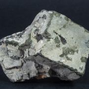 Galena with Cerussite, Plumbogummite, Quartz and Wulfenite