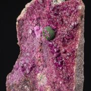 Kolwezite on Cobaltian Calcite