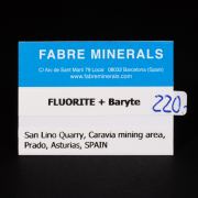 Fluorite with Baryte