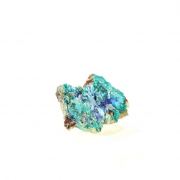 Dioptase + Shattuckite + Quartz. 1156.5 ct.