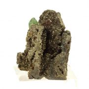Ludlamite + Pyrite.
