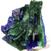 Azurite, malachite