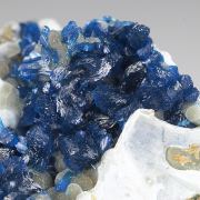 Veszelyite with Hemimorphite