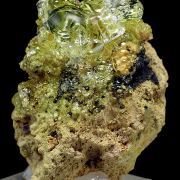 Opal var. hyalite CRAZY FLUORESCENCE