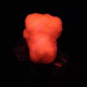 Calcite / (var: Manganoan) / with Calcite and Lollingite / Huanggang Fe-Sn deposit, Inner Mongolia Autonomous Region, China