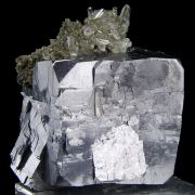 Galena, calcite