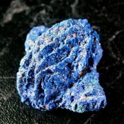 Azurite with Malachite