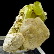Apatite, calcite