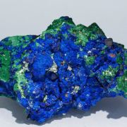 Malachite after Azurite