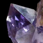 Quartz var. hourglass amethyst