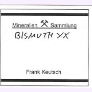 Bismuth with Calcite