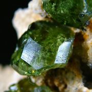 Andradite var. Demantoid
