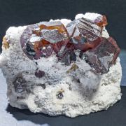 Sphalerite with Calcite
