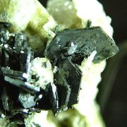 Hematite on Albite