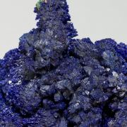 Azurite with Malachite