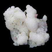 Anhydrite (!) with Rhodochrosite and Quartz