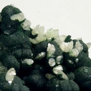 Cerussite, malachite