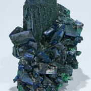 Malachite after Azurite with Malachite