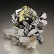 skeletal GALENA, CHALCOPYRITE